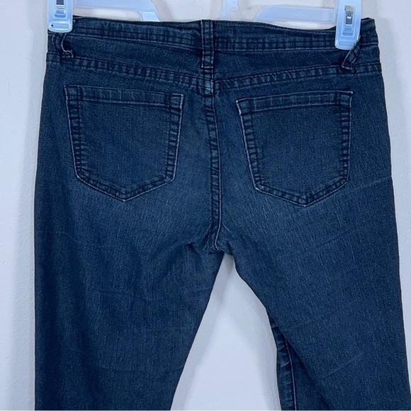 SIZE 26 FOREVER 21 DARK BLUE SKINNY JEANS DENIM STRETCH - Picture 3 of 11